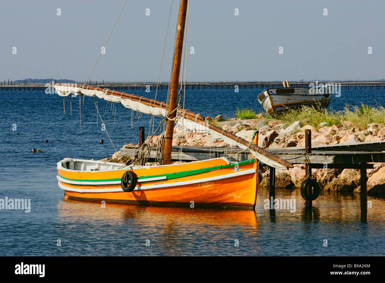 A old sailing boat Stock Photo