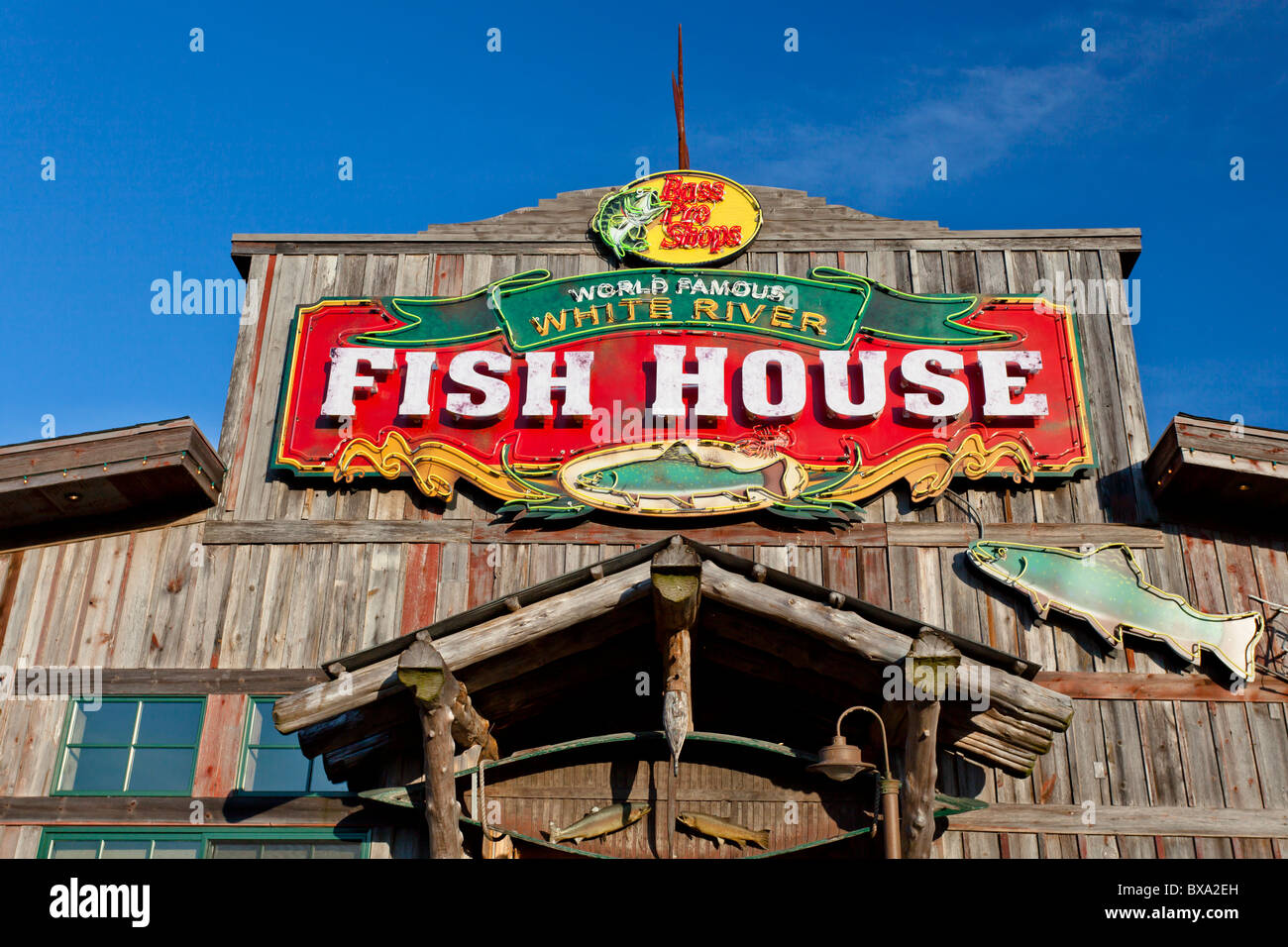 The Fish House restaurant at the Branson Landing shopping center in