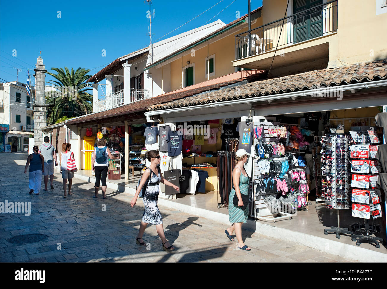 Kassiopi, Corfu, Greece Stock Photo