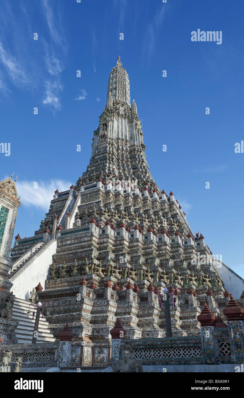 Wat Arun or Temple of Dawn, Bangkok, Thailand Stock Photo