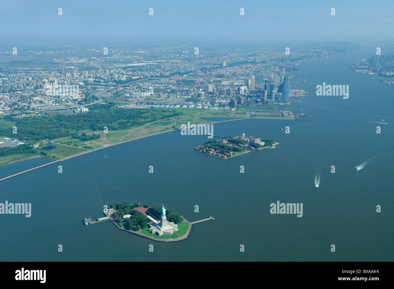 Aerial photograph of Five Points Intersection, Union, New Jersey, U.S.A  Stock Photo - Alamy