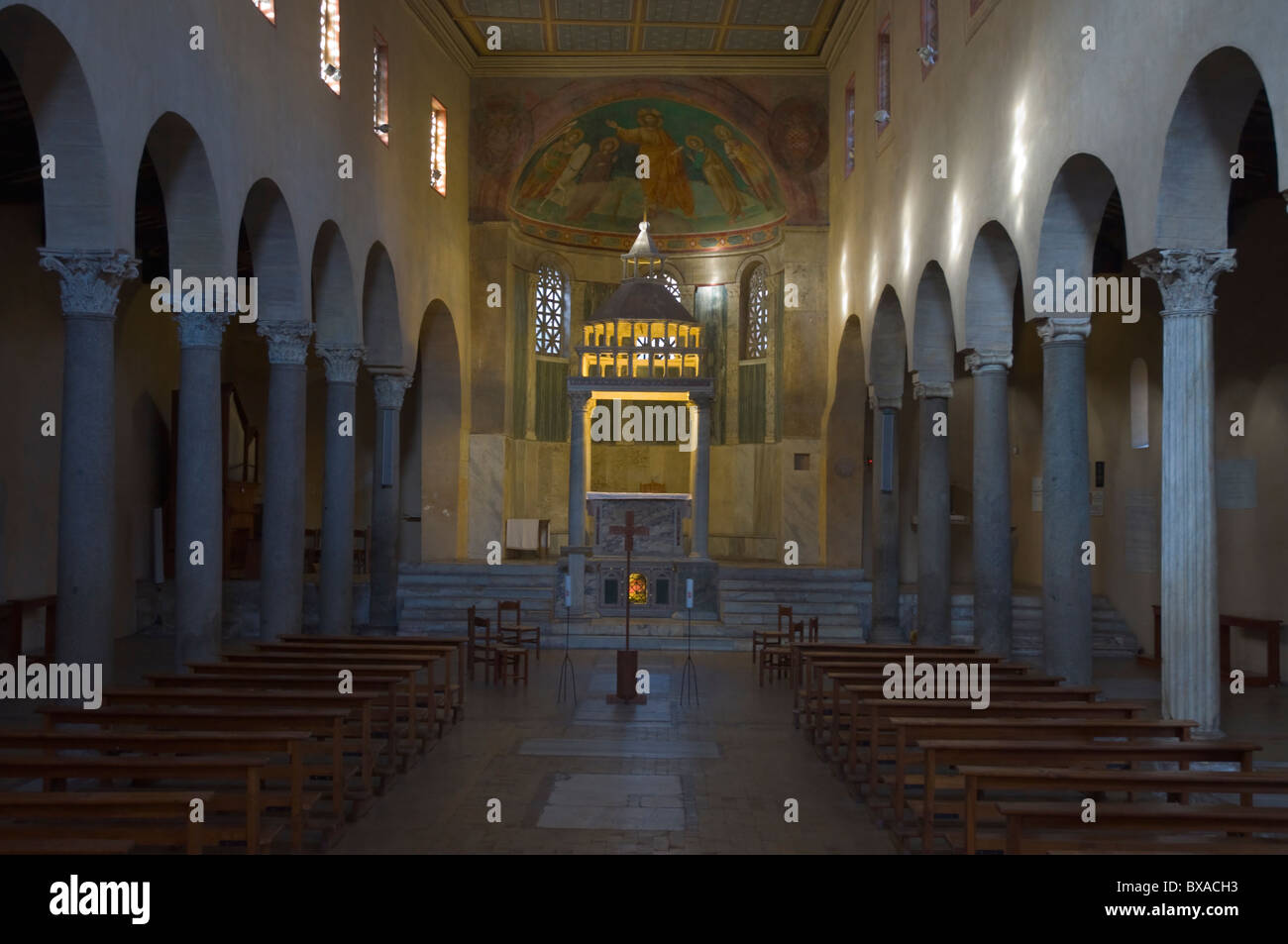 San Giorgio in Velabro church ancient Rome Italy Europe Stock Photo - Alamy