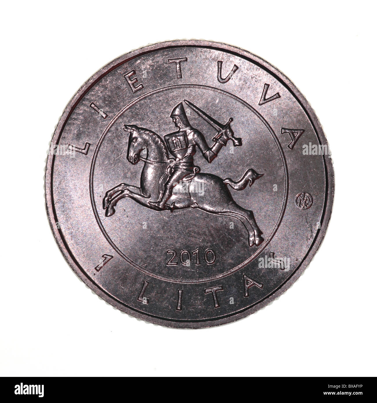 Lithuanian coin Stock Photo