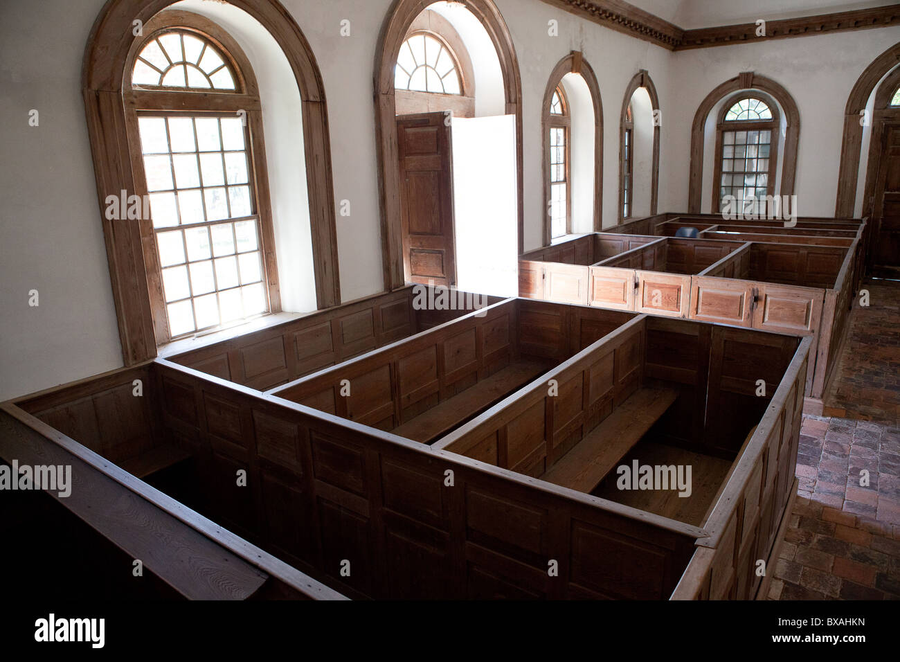 Inside of St. James Santee Episcopal Church built by French Huguenots