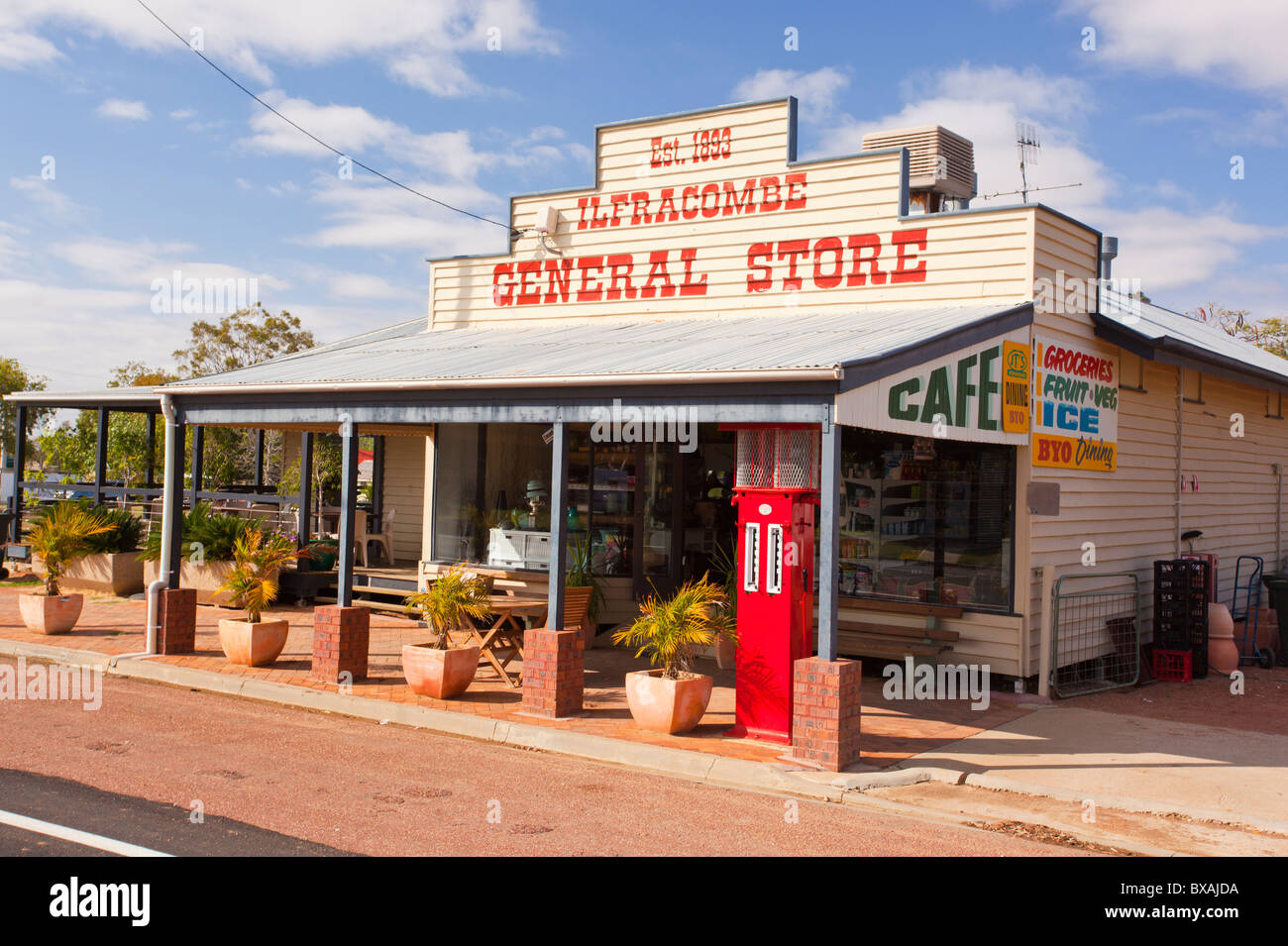 General store in Western Queensland Stock Photo Alamy
