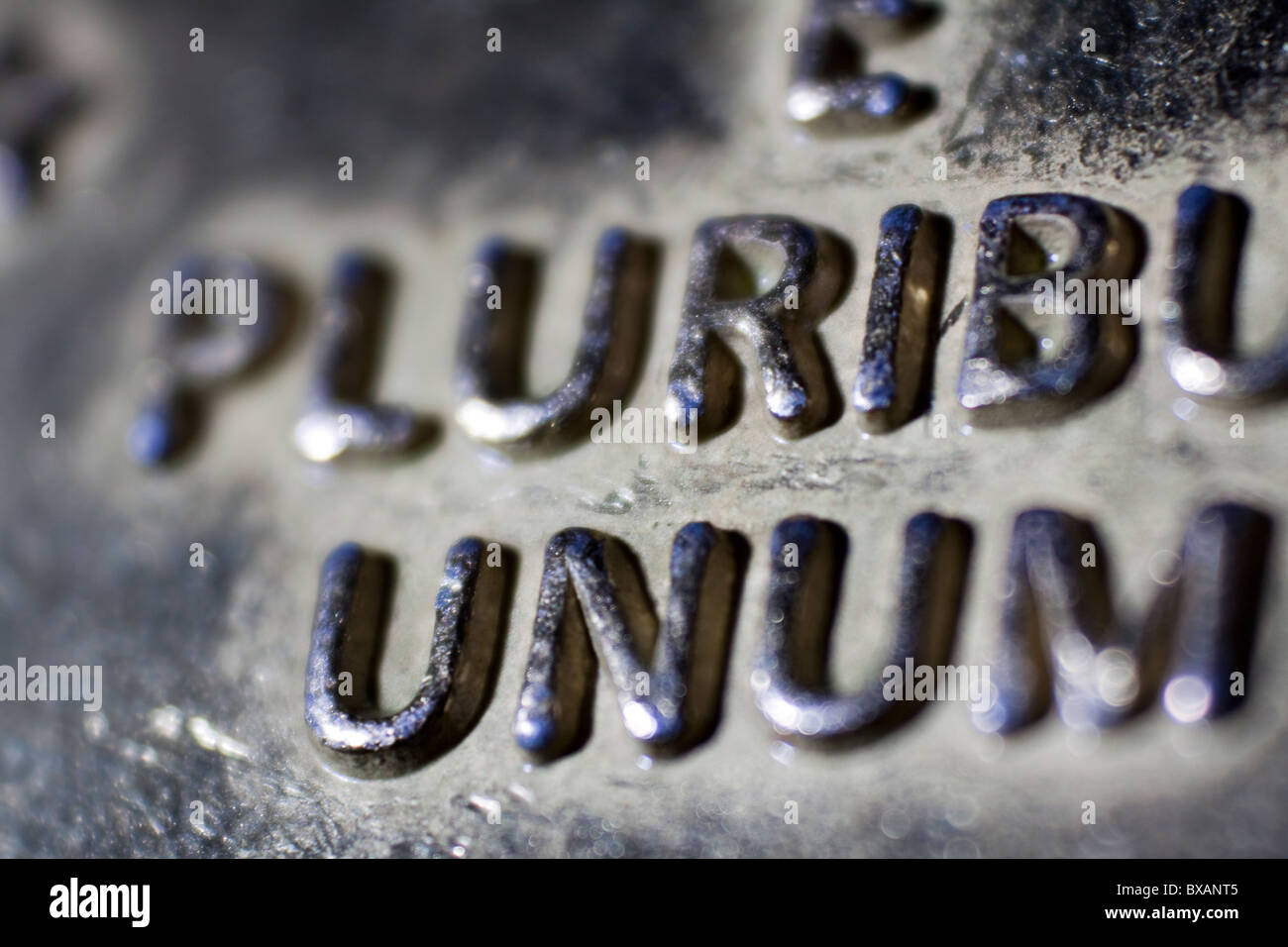 Macro Shots of Coins for Stock Stock Photo
