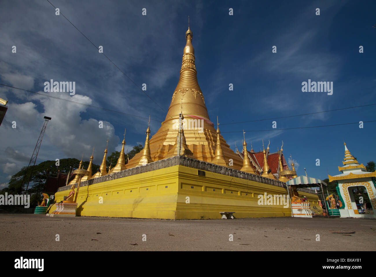 mae sot stupa Stock Photo