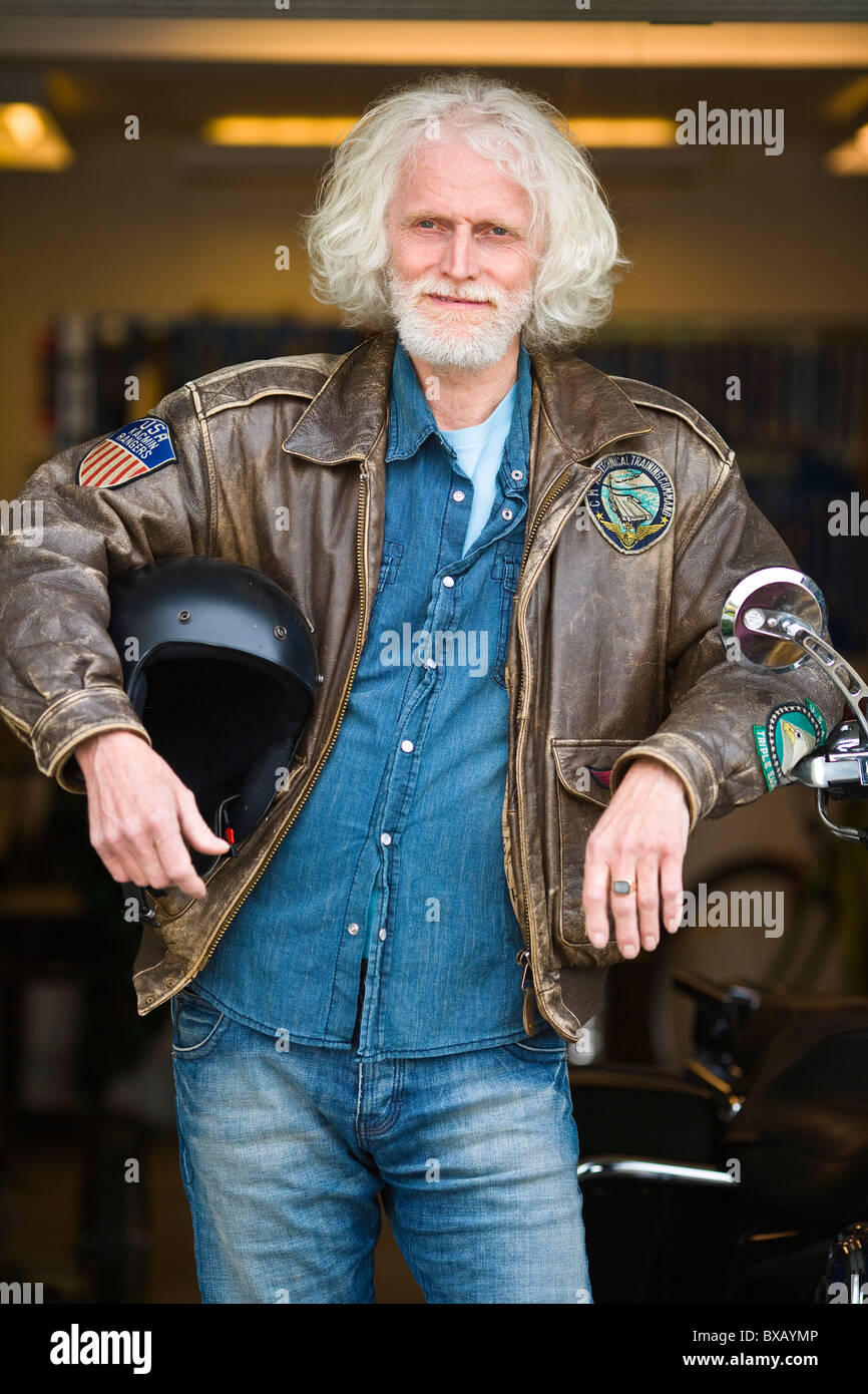 Old crash helmet hi-res stock photography and images - Alamy