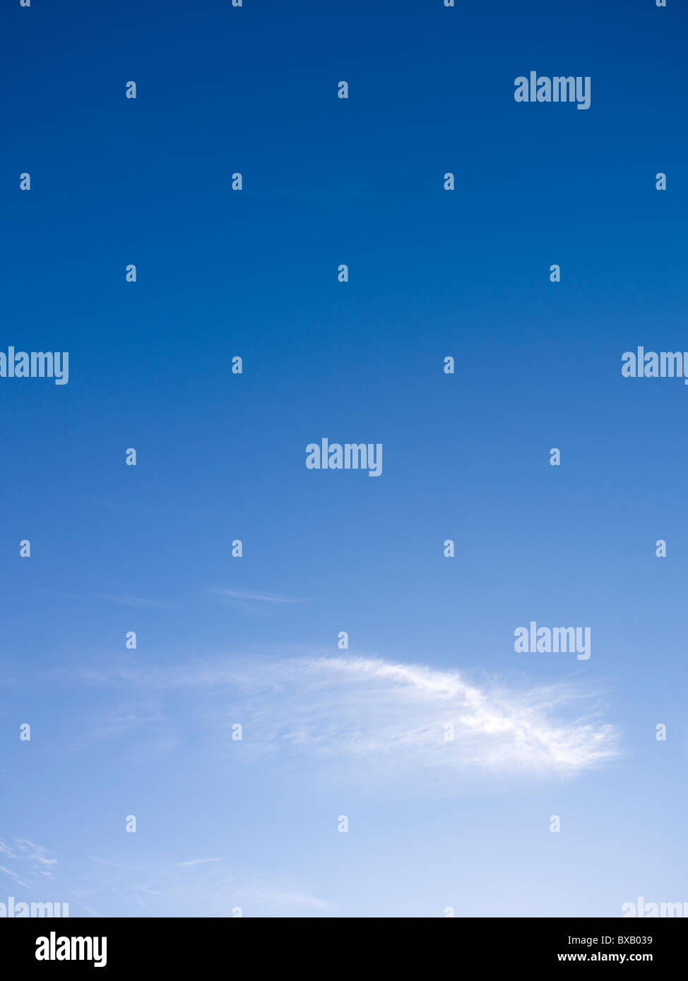 Blue sky & cloud Stock Photo