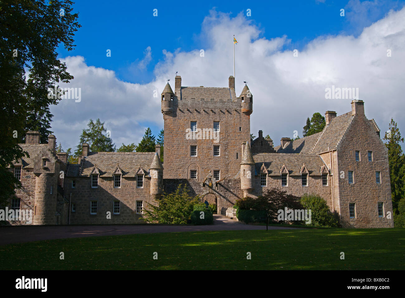 Cawdor castle near Inverness, Highland Region, Scotland, September, 2010 Stock Photo