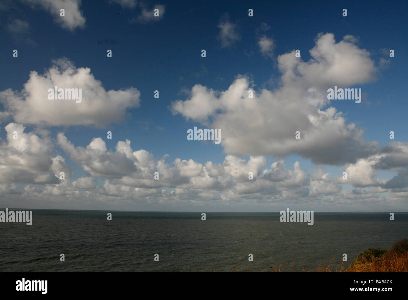 Coast Cardigan Bay Wales Stock Photo Alamy
