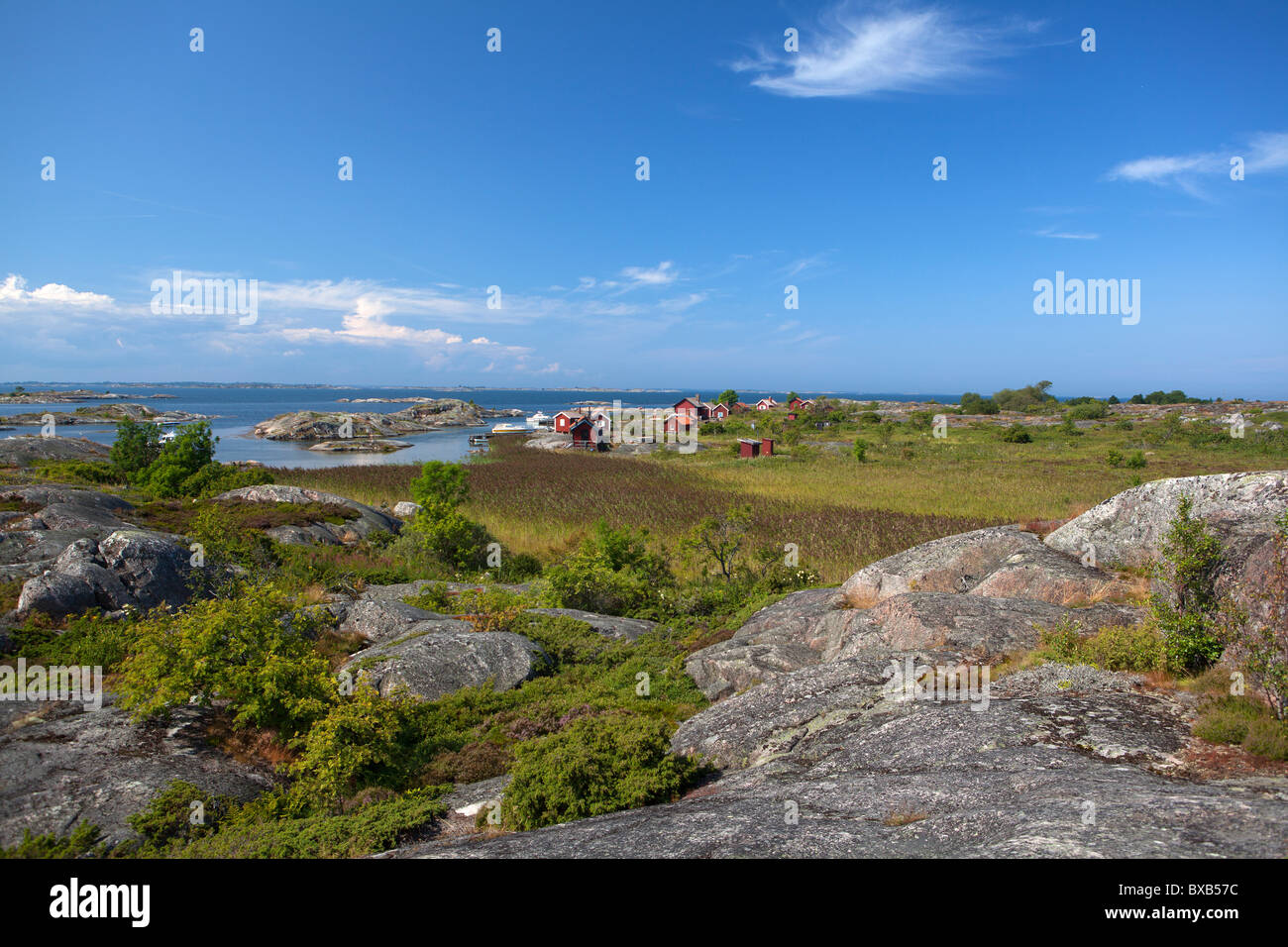 Costal landscape Stock Photo
