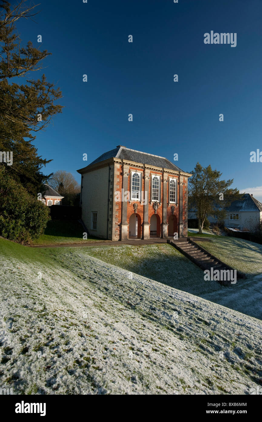 The Library, with The Orangery in the background, Stevenstone, near