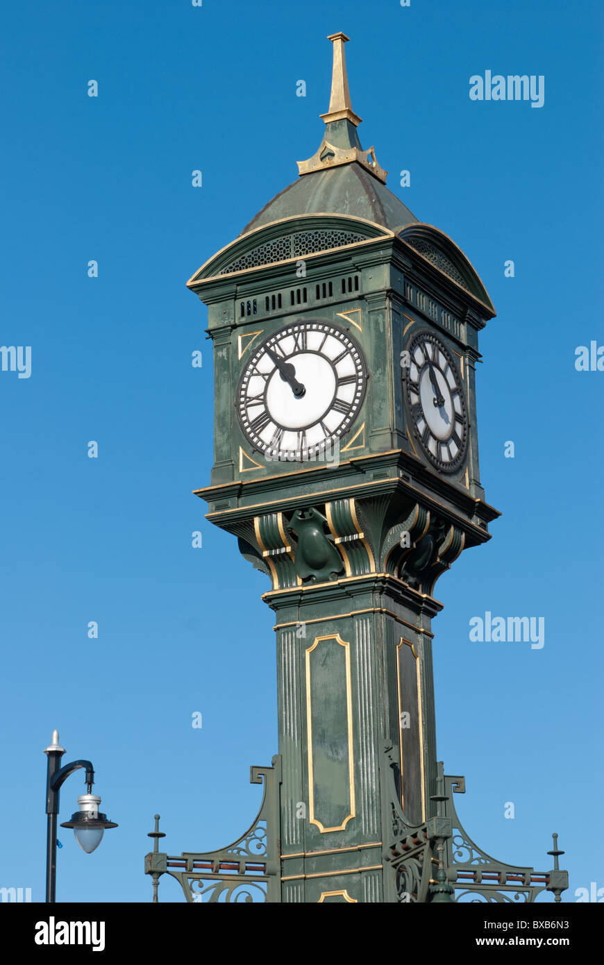 Clock tower in Birmingham's Jewellery Quarter Stock Photo Alamy
