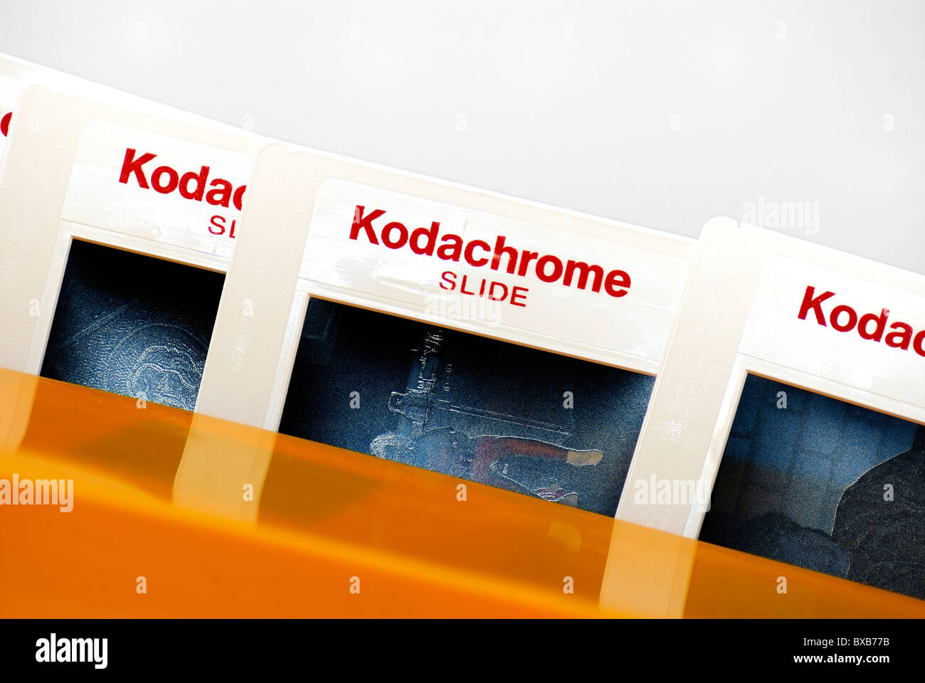 kodachrome 64 slides Stock Photo