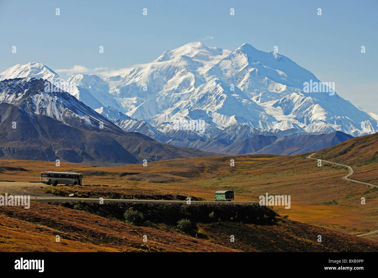 Mt McKinley, Highest Mountain Of North America, Denali National Park ...