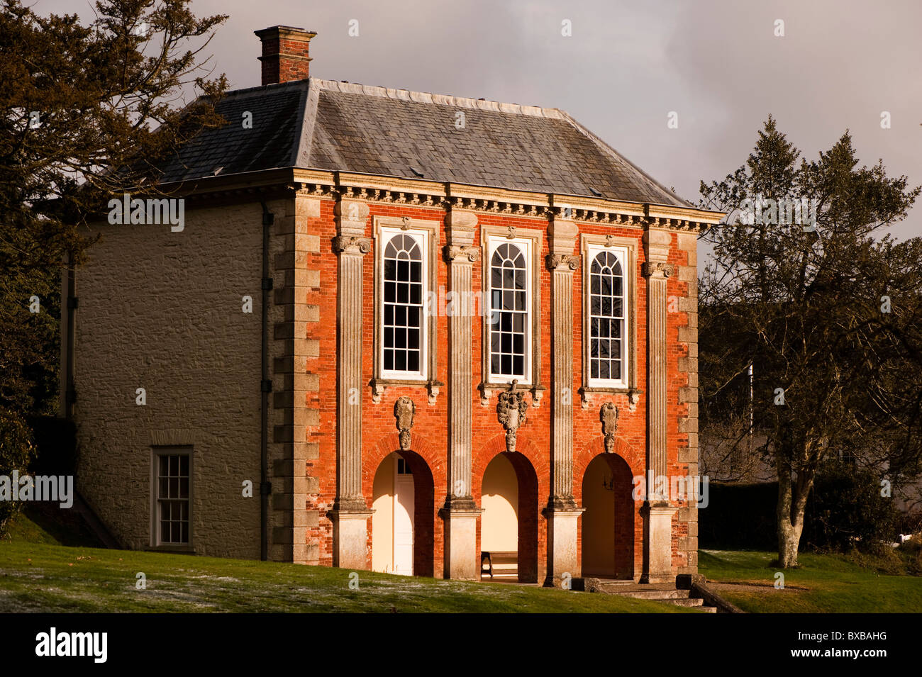 The Library, Stevenstone, Great Torrington, Devon, United Kingdom Stock