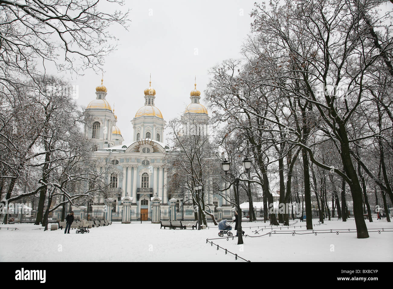 Nikolsky Cathedral, Saint Petersburg, Russia Stock Photo - Alamy