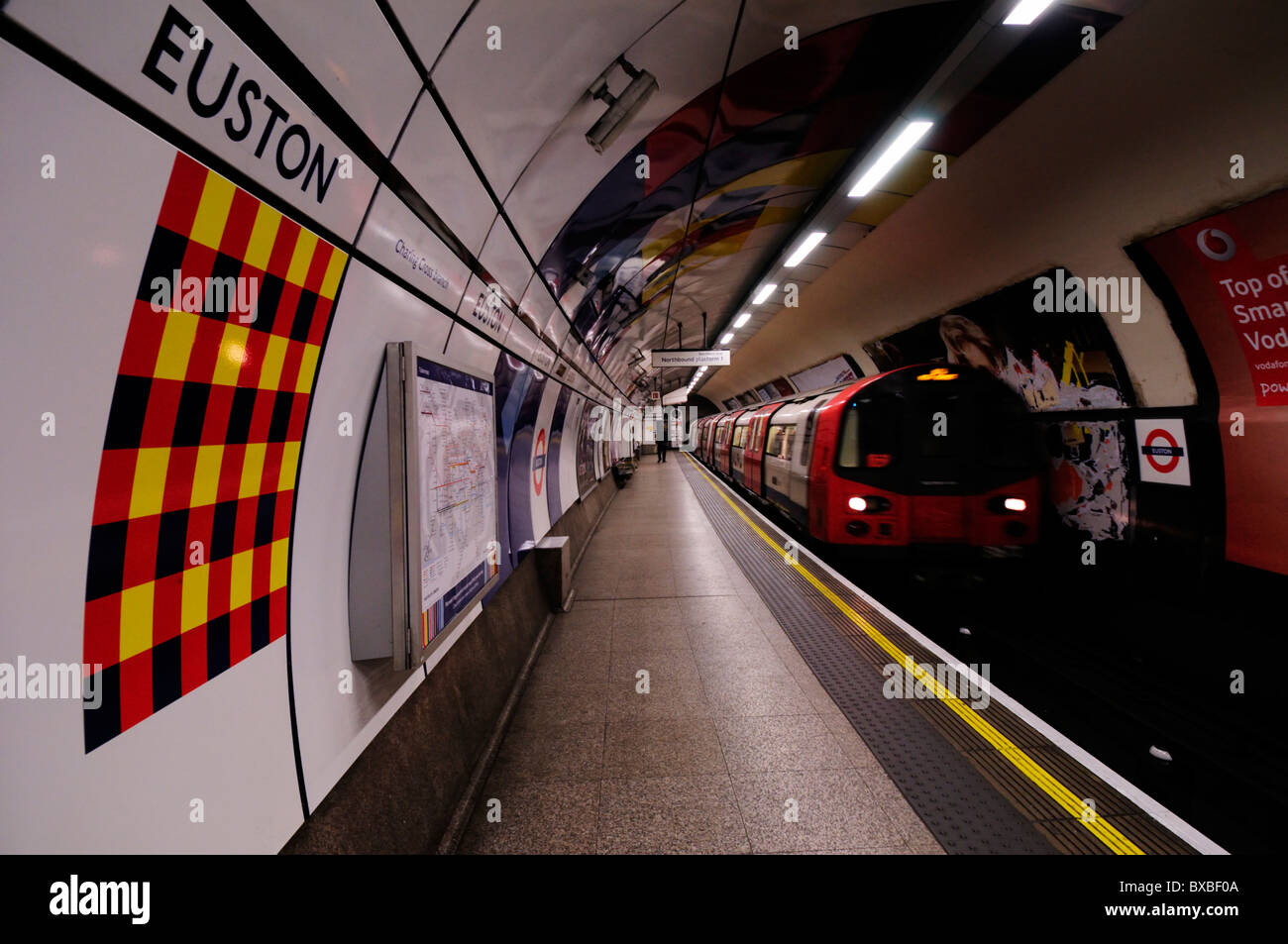 Euston Underground Tube Station, London, England, UK Stock Photo