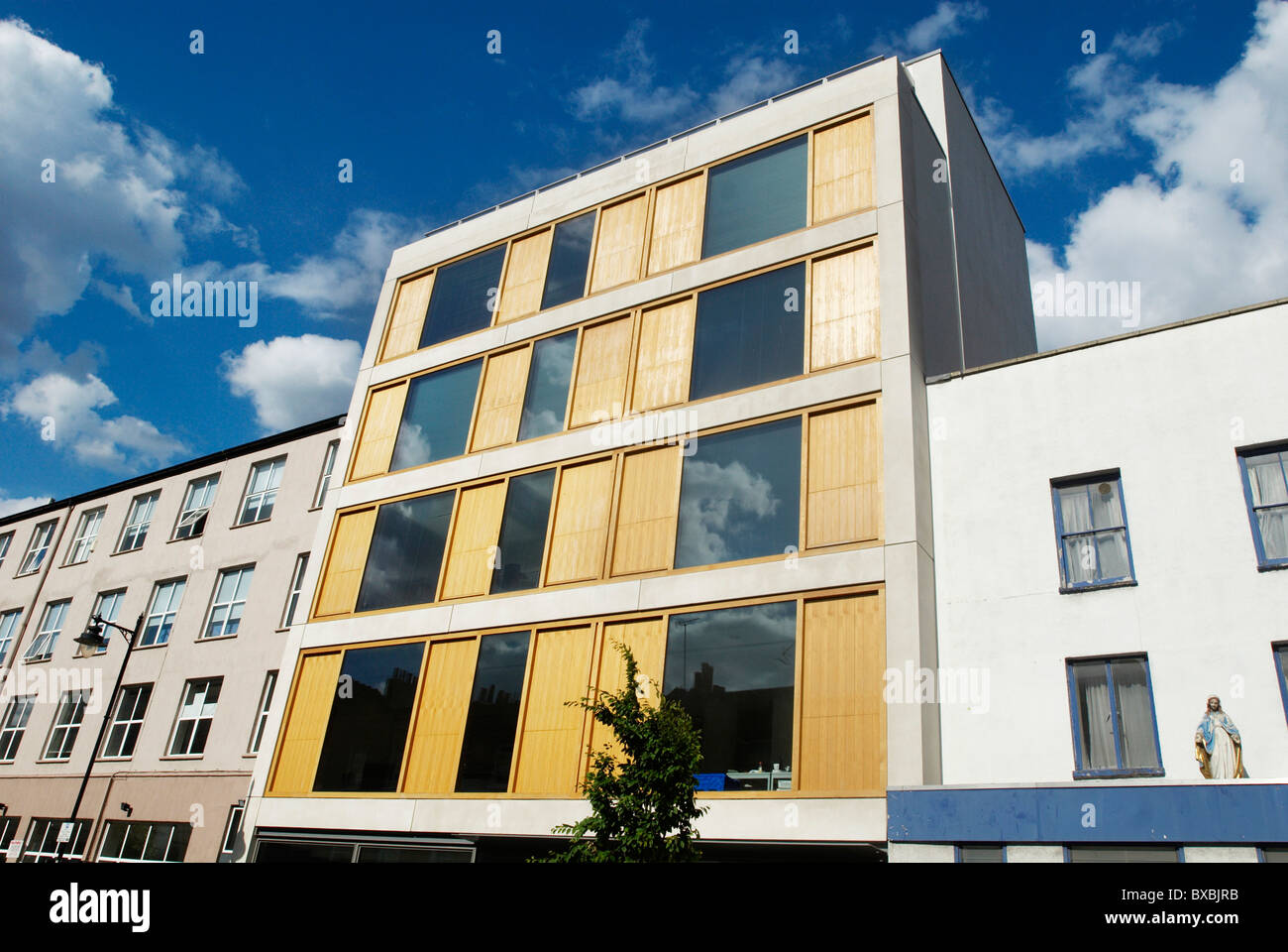 Modern apartment block Kings Cross London UK Stock Photo Alamy