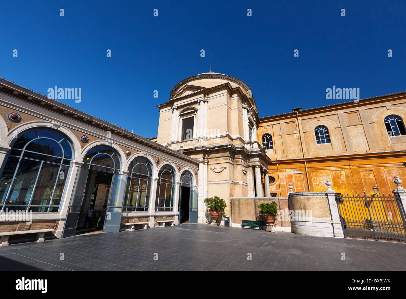 Exterior of the Vatican Museum Stock Photo