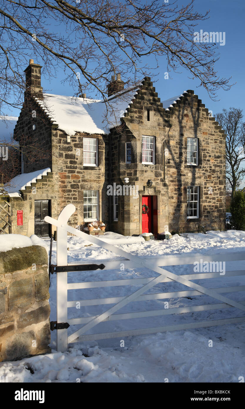 Low Barmston Farm House, Barmston Lane, Washington, England, UK Stock