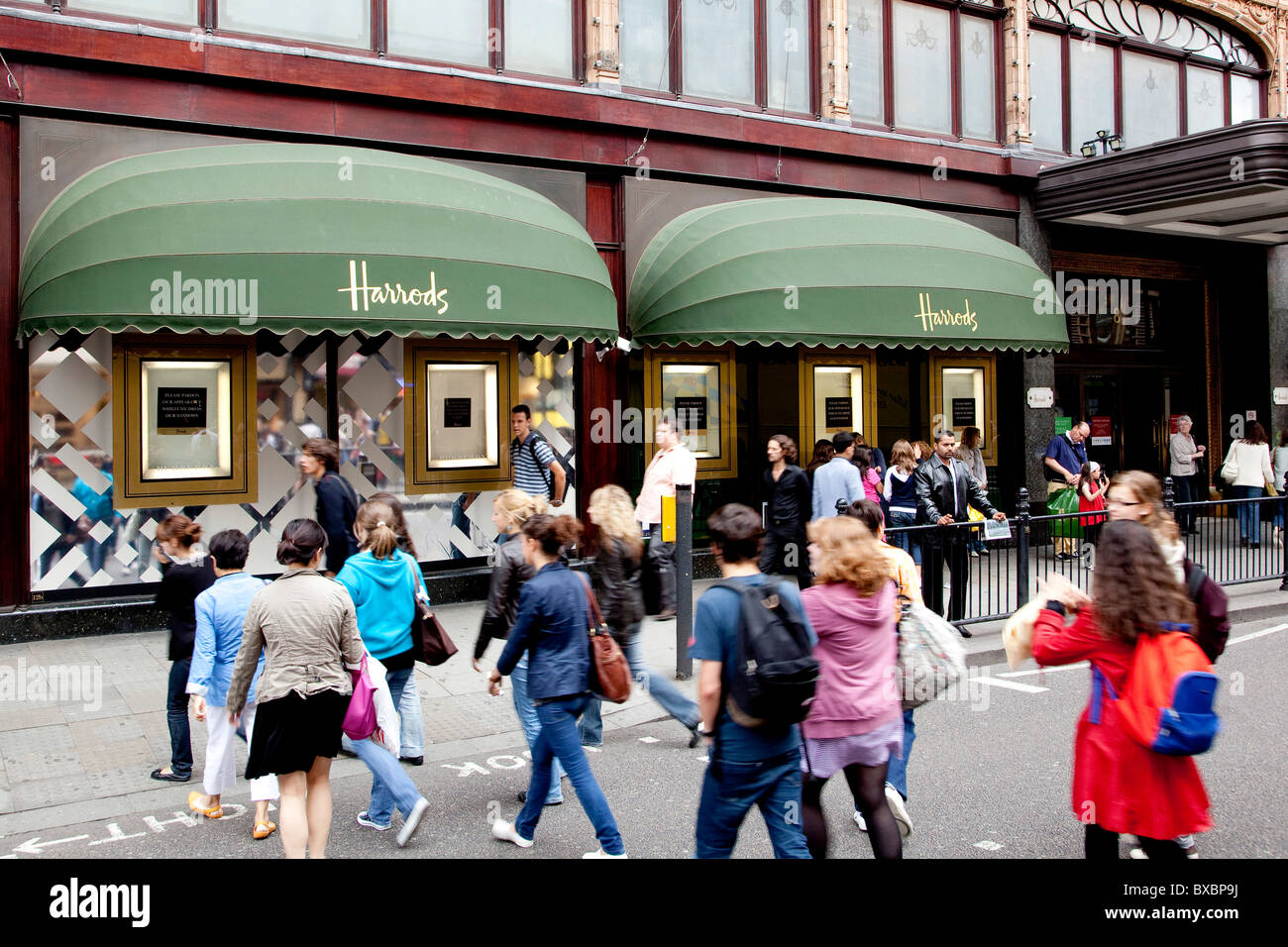 Harrods department store in London, England, United Kingdom, Europe