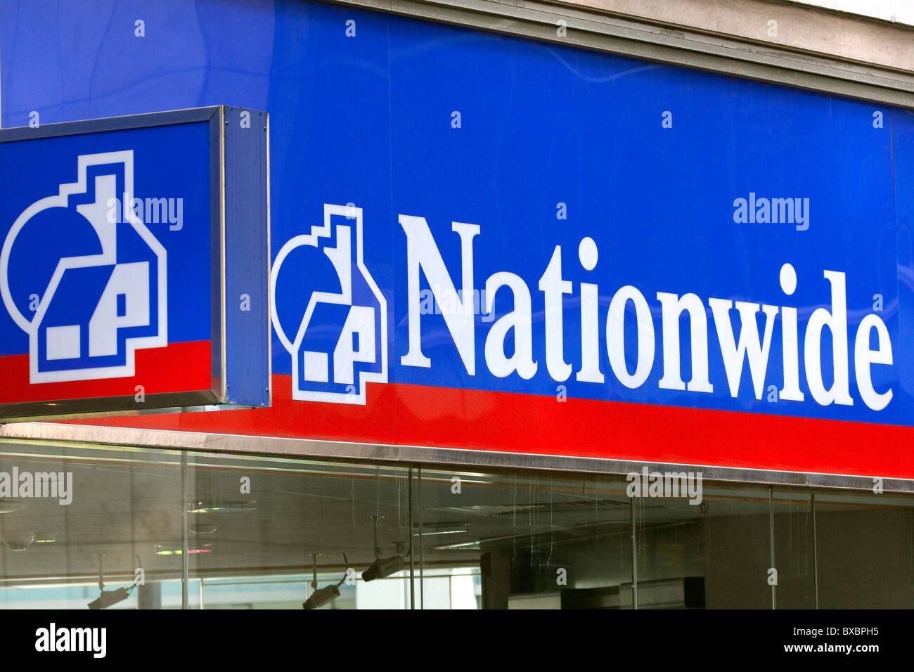 Subsidiary of the Nationwide Bank in London, England, United Kingdom, Europe Stock Photo