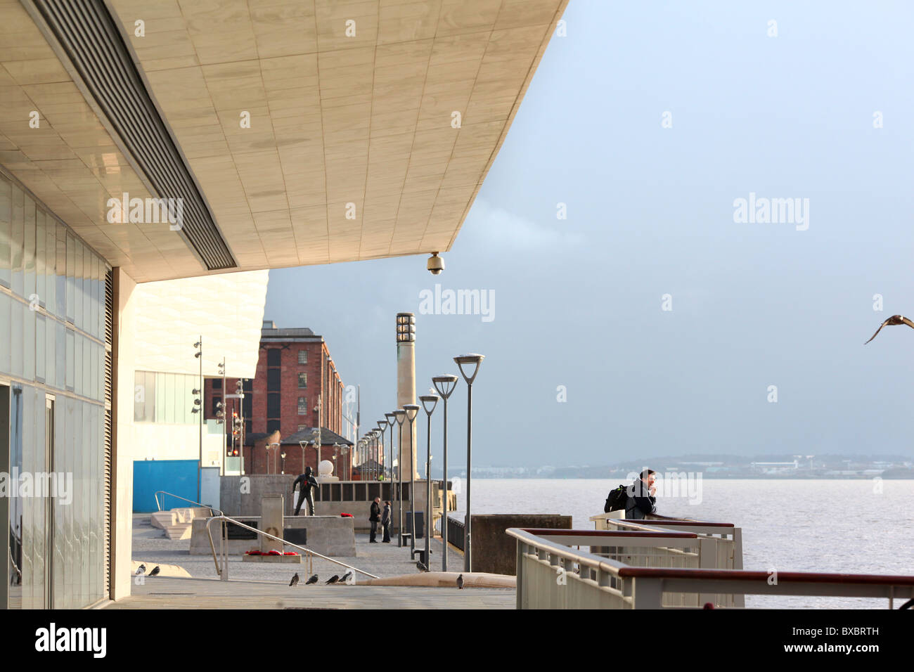 Liverpool Pier Head Ferry Terminal, Stock Photo