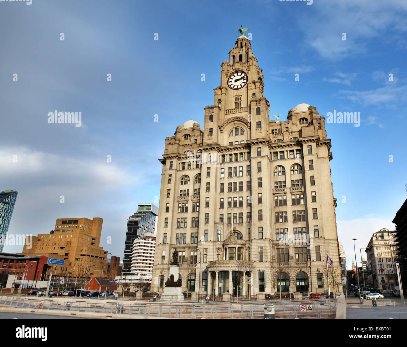 The Royal Liver building, Liverpool Stock Photo