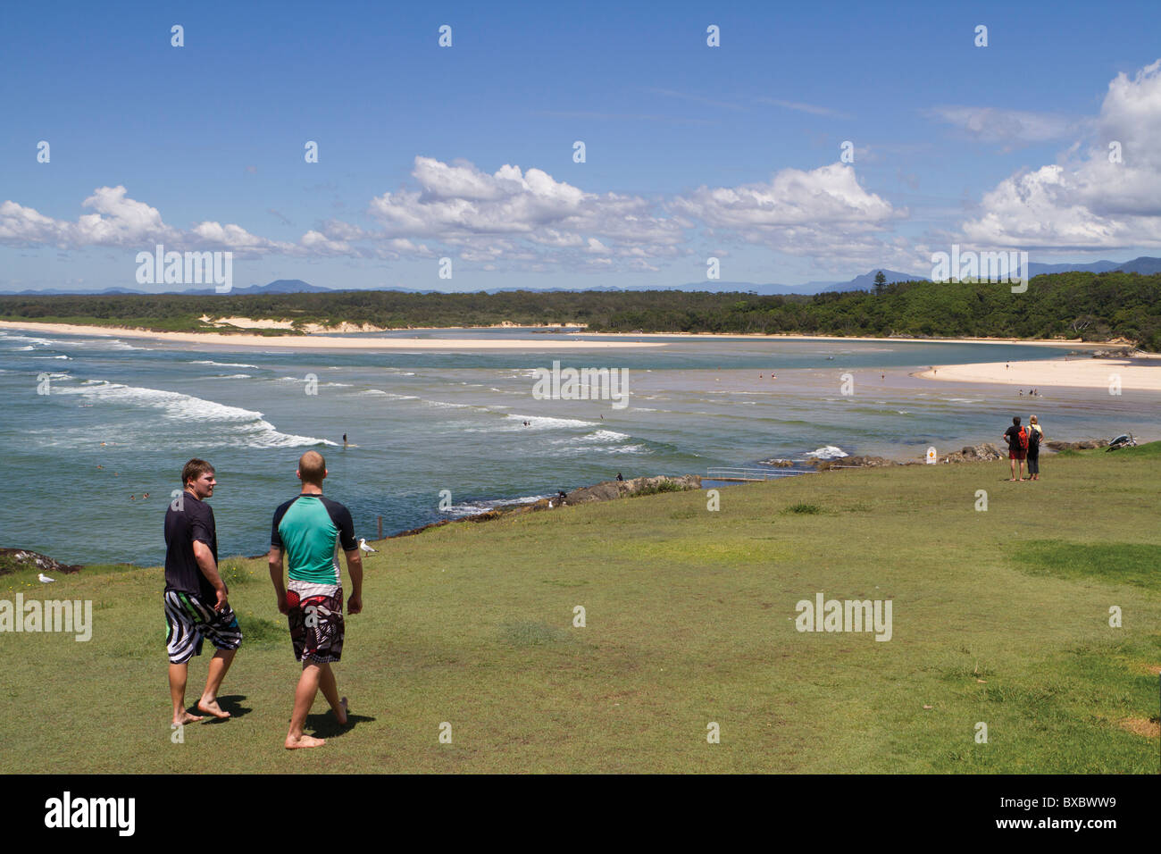 Summer on Coffs Coast, Australia Stock Photo Alamy