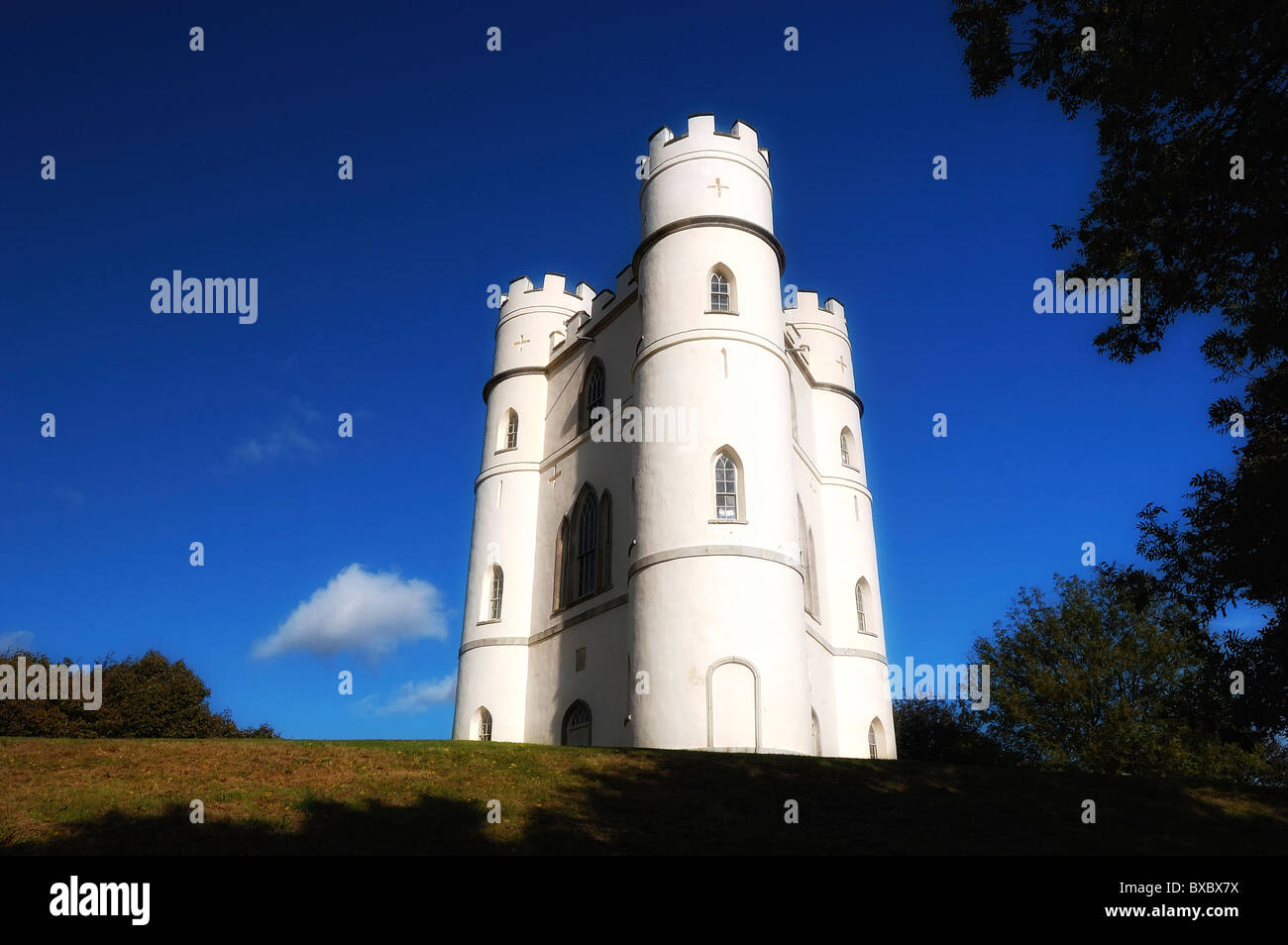 Photo shows Haldon Belvedere, a folly near Exeter, Devon, UK Stock
