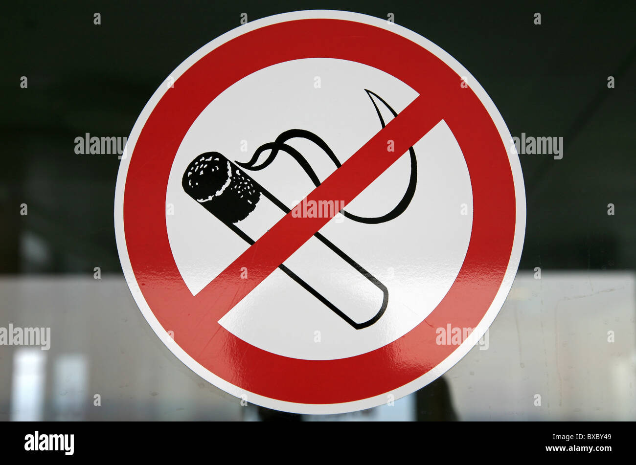 No smoking sign Stock Photo