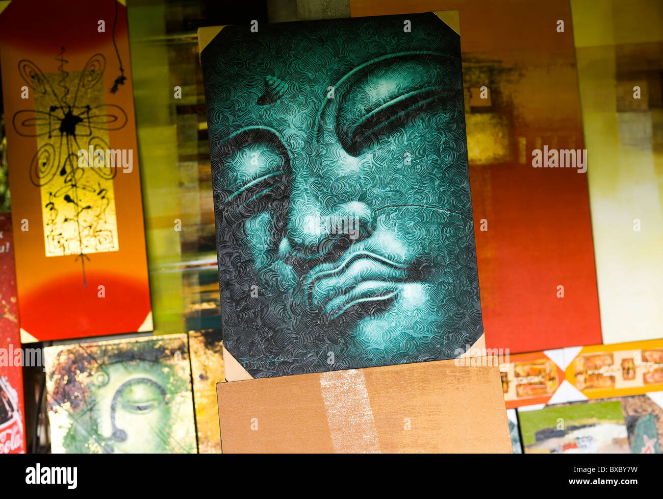 Picture of a mask in Bali Stock Photo - Alamy