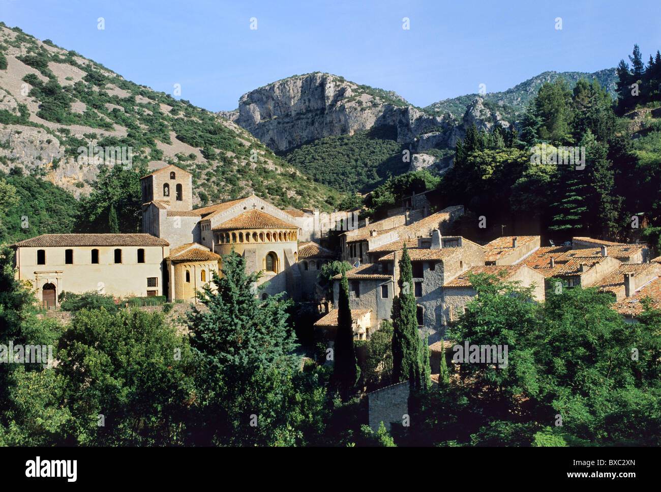 St GuilhemleDesert, Herault, France Stock Photo Alamy