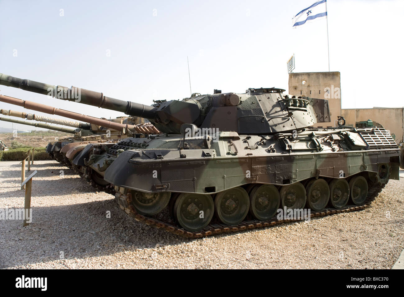 Leopard 1 German main battle tank at The Israeli Armored Corps Museum