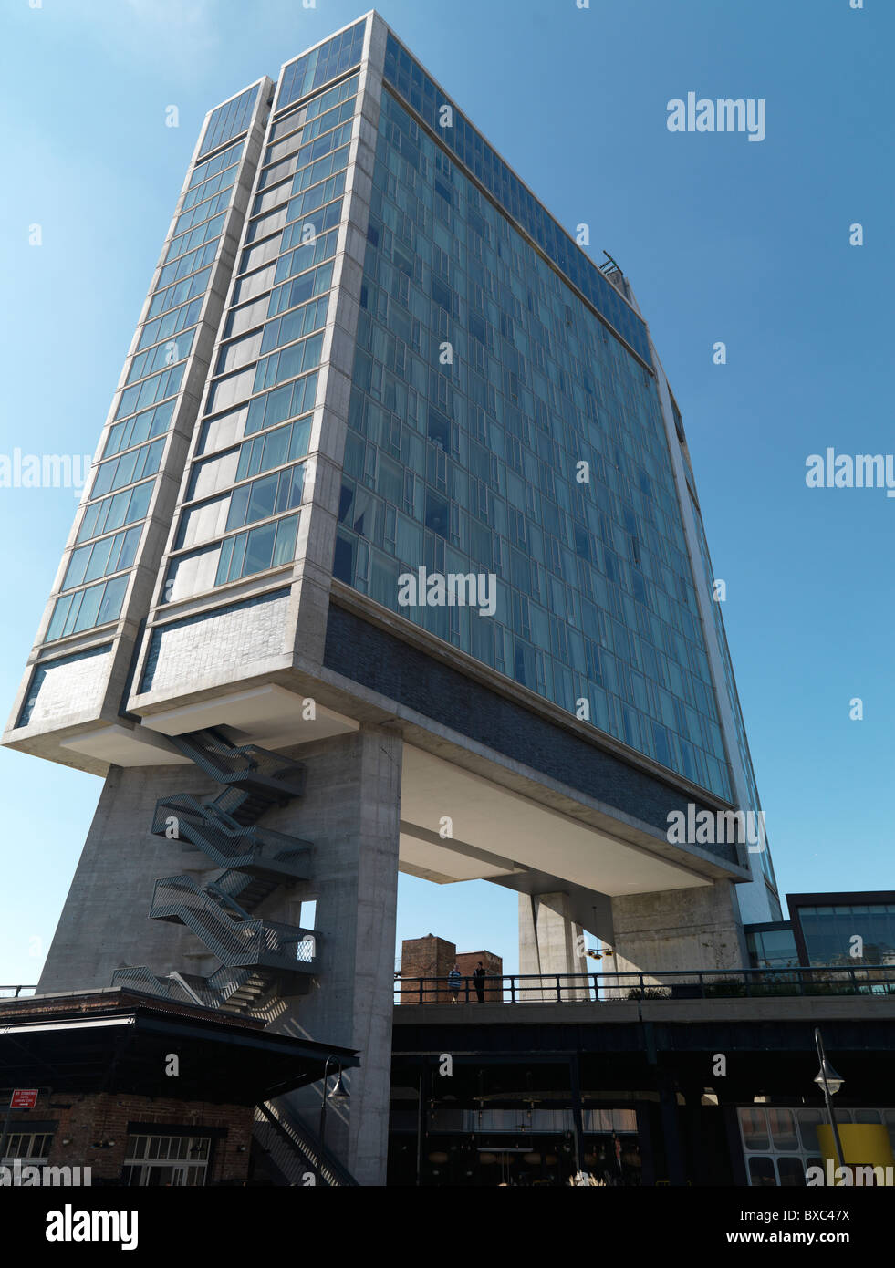 Standard Hotel in the Meatpacking District in Manhattan, New York City