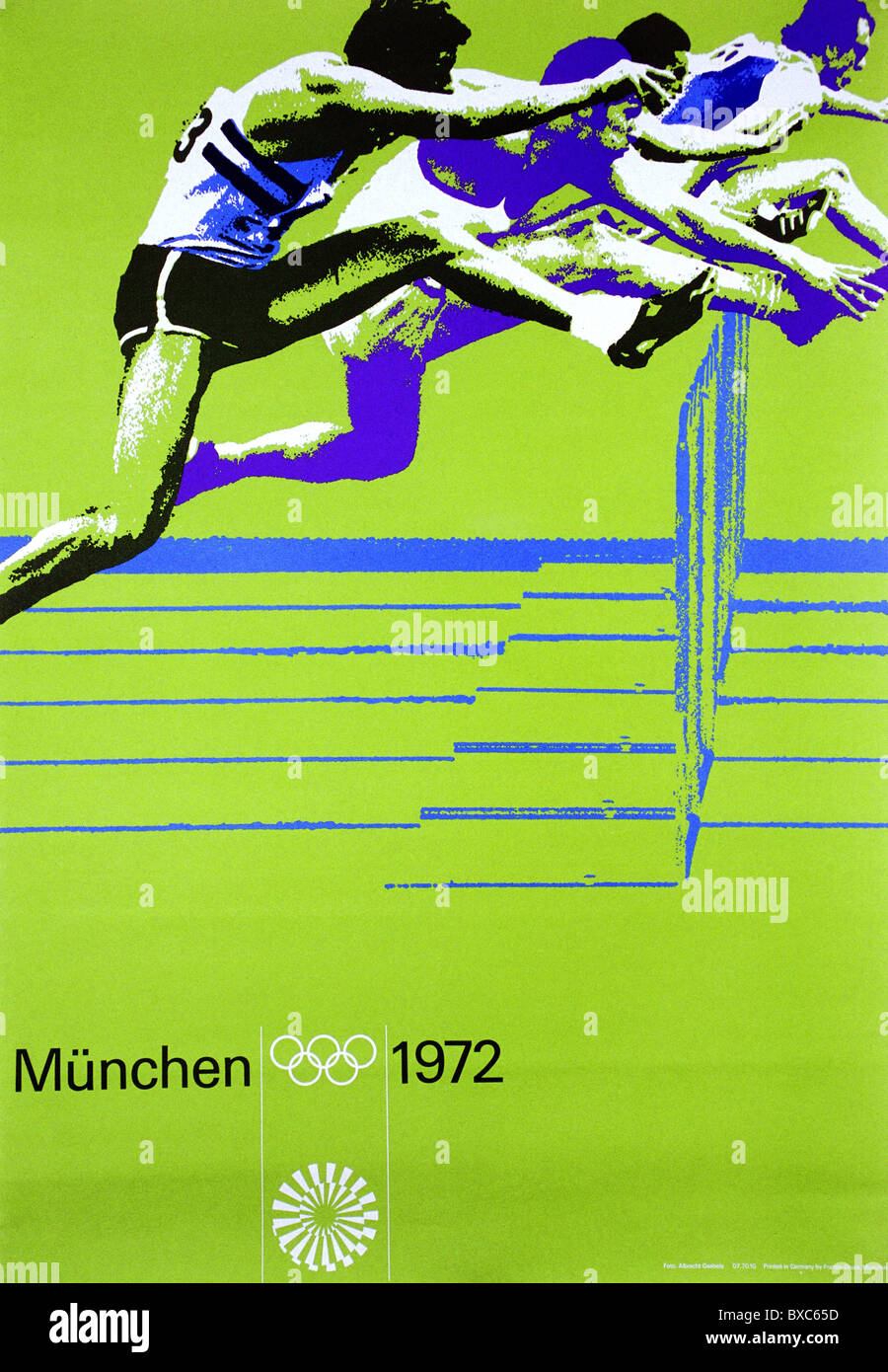 sports, Olympic Games, poster, Munich, 1972, AdditionalRights
