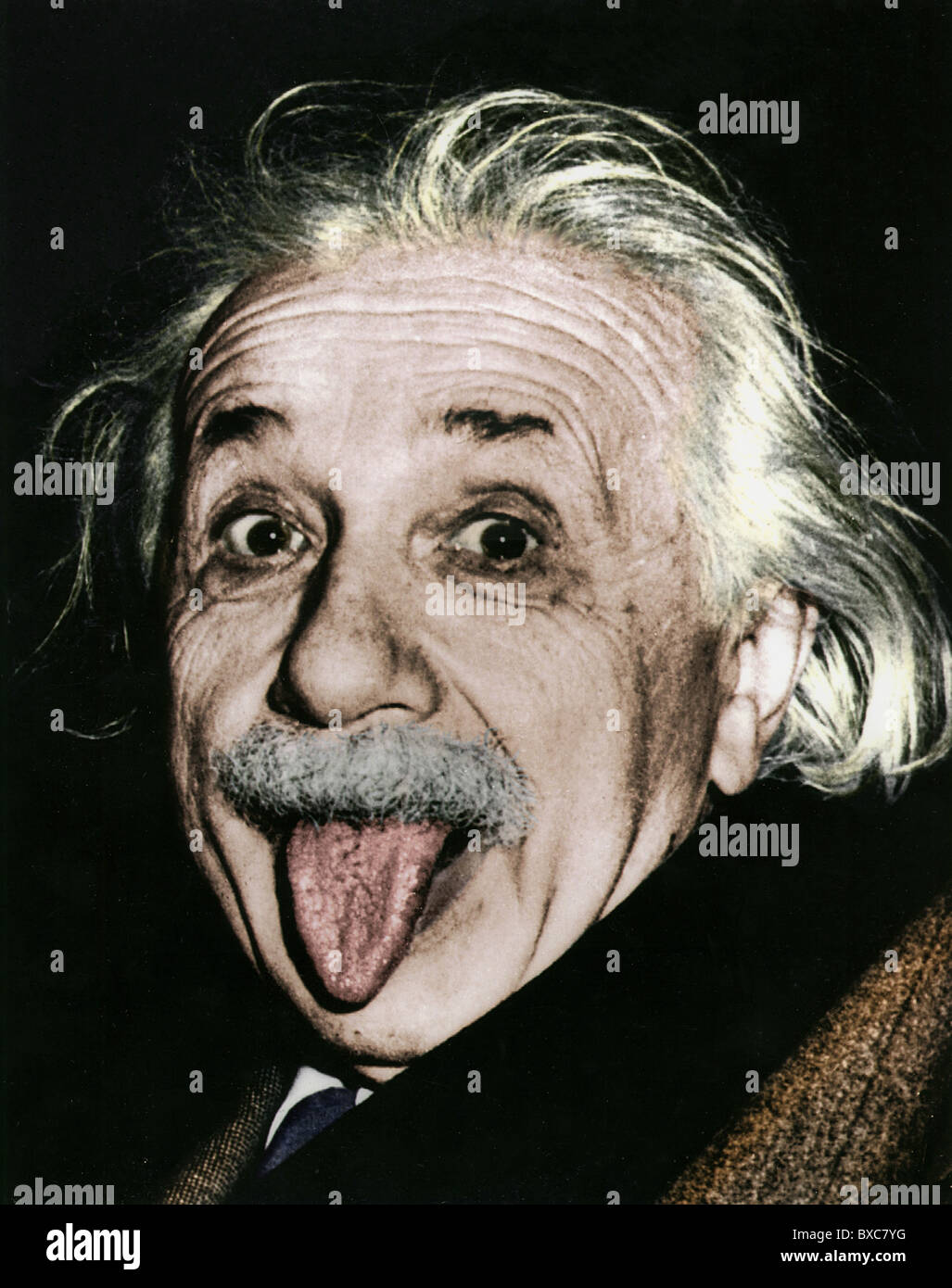 Einstein, Albert, 14.3.1879 - 18.4.1955, German scientist (physicist), portrait, Princeton, 14.3.1951, Stock Photo