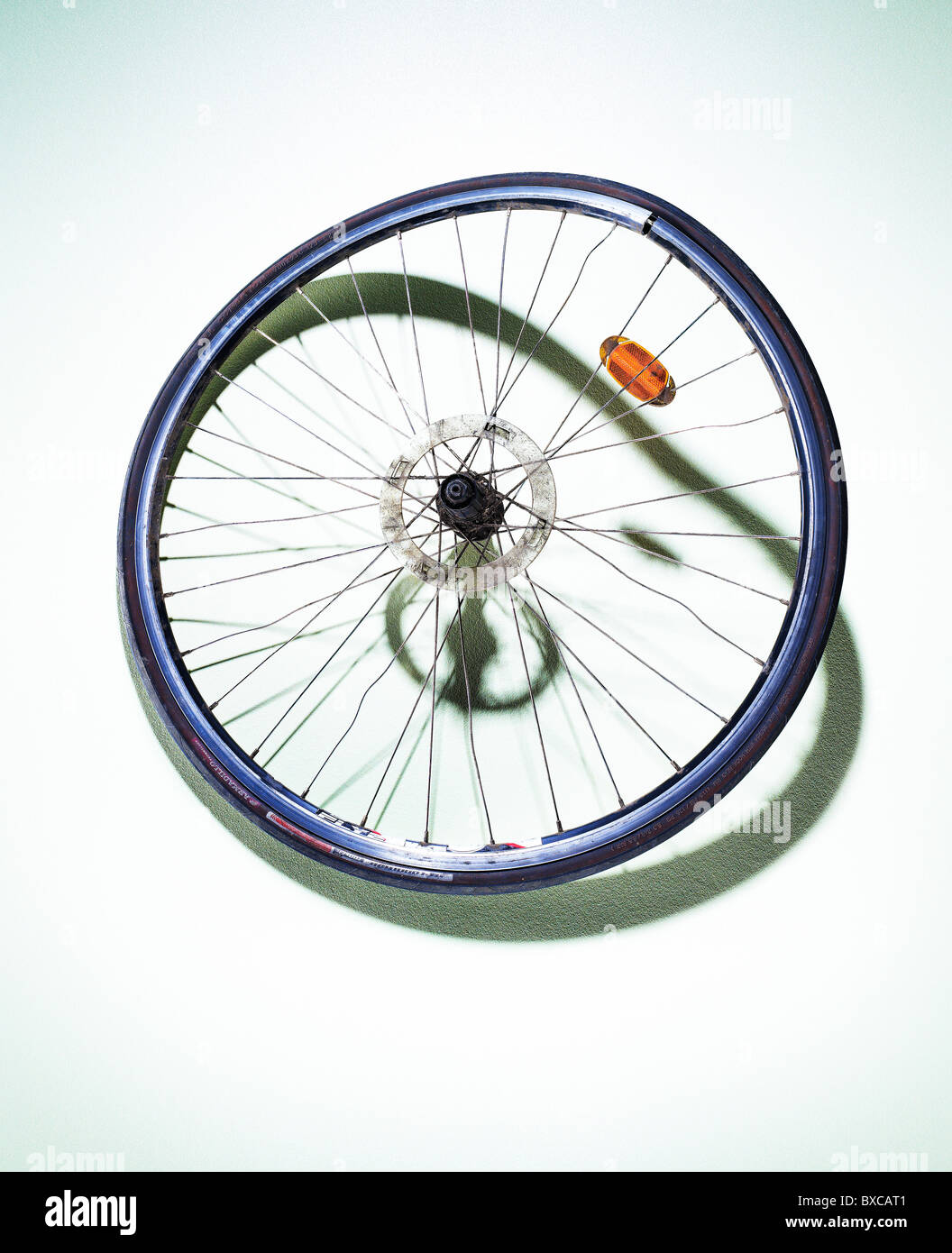 buckled bike wheel