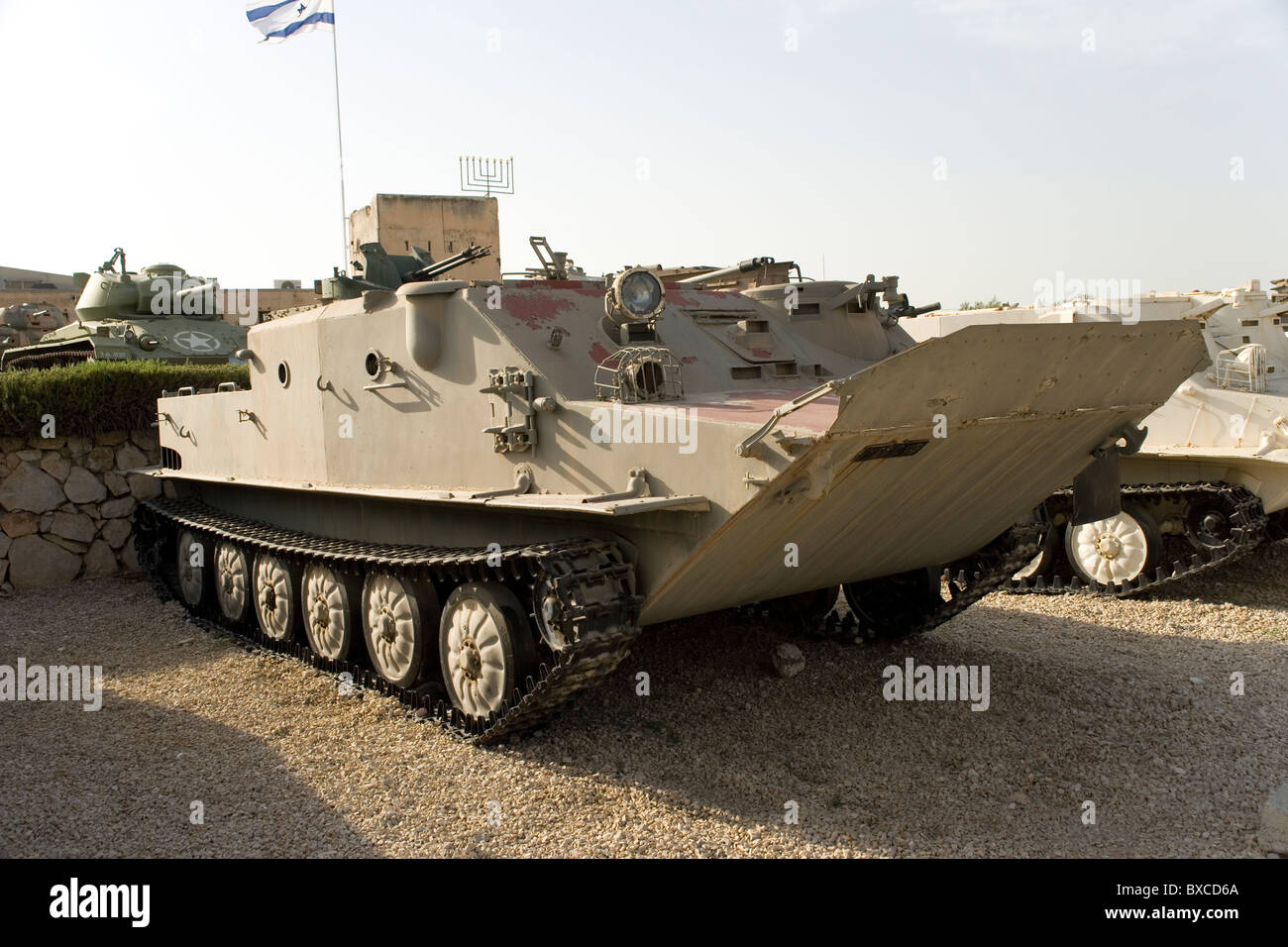 BTR 50 Armoured Personnel Carrier At The Israeli Armored Corps Museum btr-50-armoured-personnel-carrier-at-the-israeli-armored-corps-museum