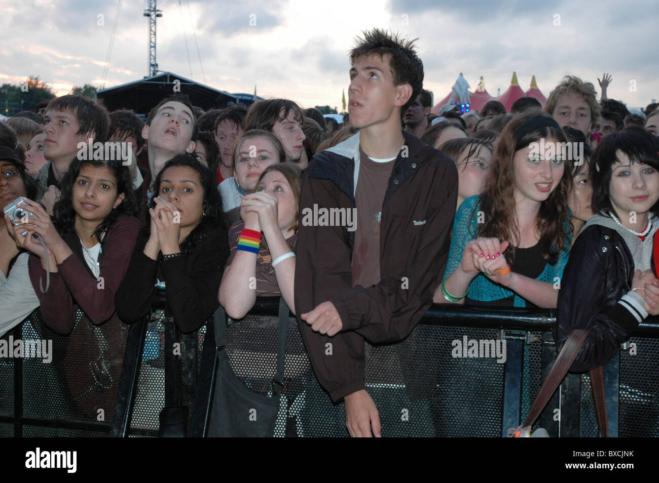 Crowds At Outdoor Concerts Stock Photo Alamy