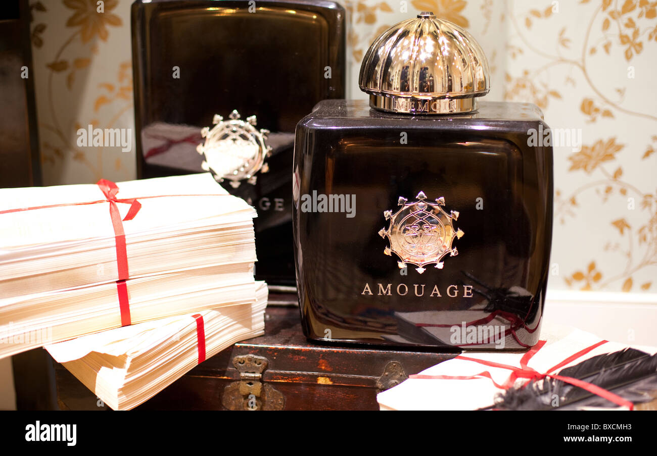 Amourage, perfume shop in Lowndes Street, London SW1 Stock Photo Alamy