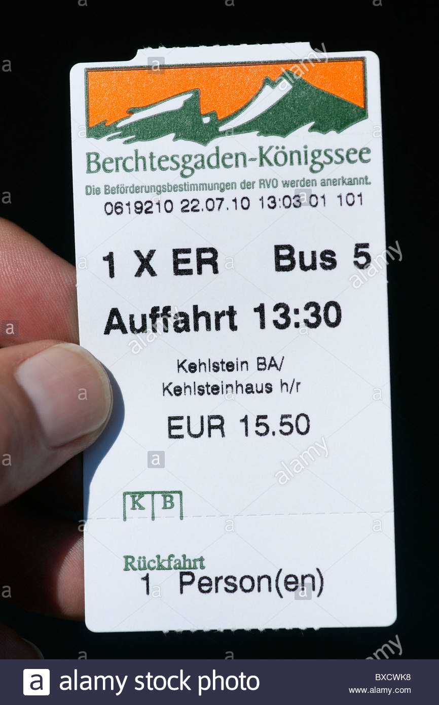 travel ticket in germany