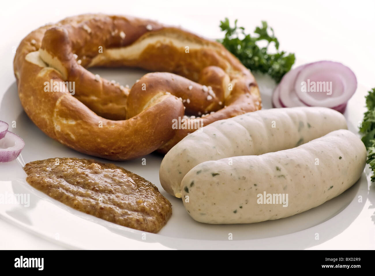 Bavarian Food Stock Photo