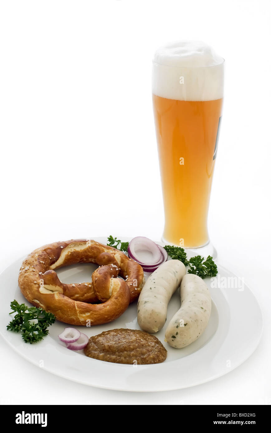 Bavarian Food Stock Photo