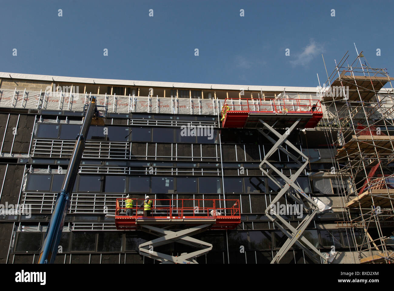 New building for Faculty of Health & Social Care at the Rivermead Campus Anglia Ruskin University Chelmsford Essex UK Stock Photo