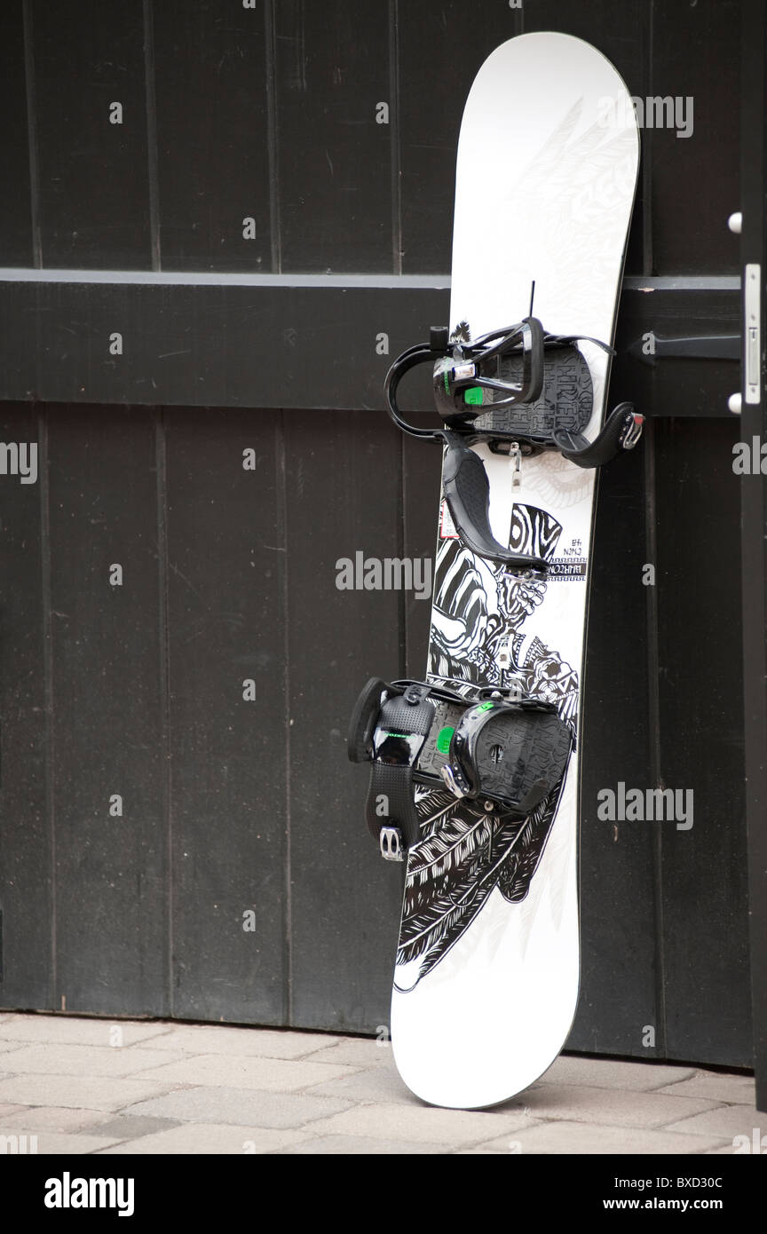 Snowboard in Vail, Colorado Stock Photo Alamy