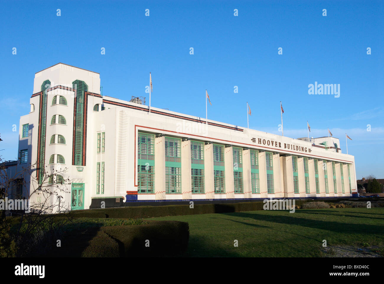 The grade II listed 'Hoover building'  designed and built for the Hoover company. Stock Photo