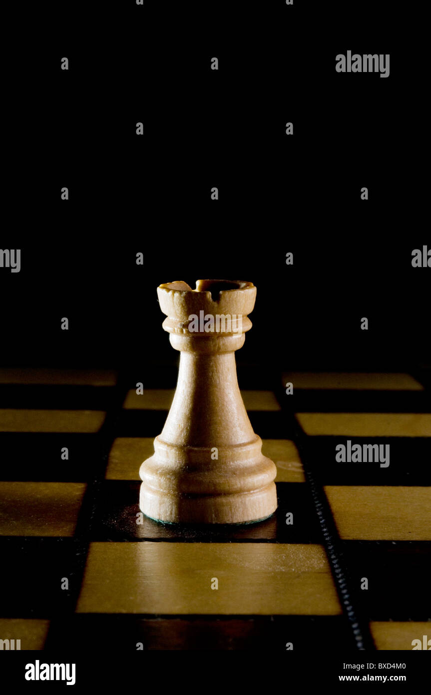 chess rook Stock Photo